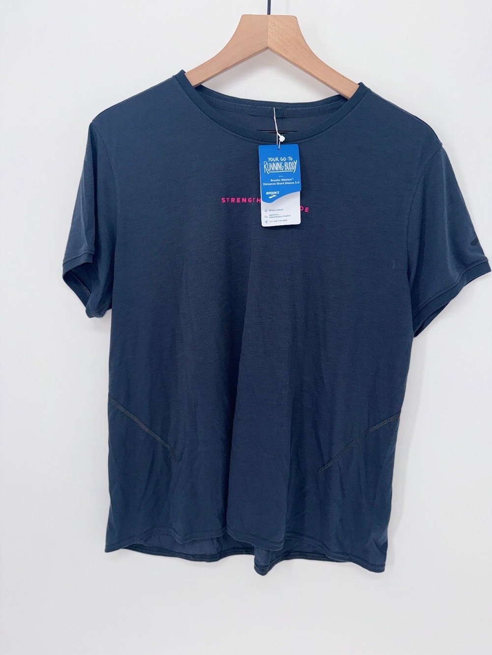 Brooks Women's Distance Short Sleeve 3.0 Running Shirt — XL - Picture 2 of 9